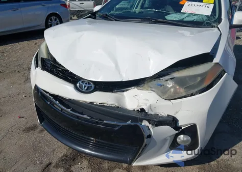 2015 Toyota Corolla S Plus from USA, damaged, VIN 2T1BURHE9FC239336